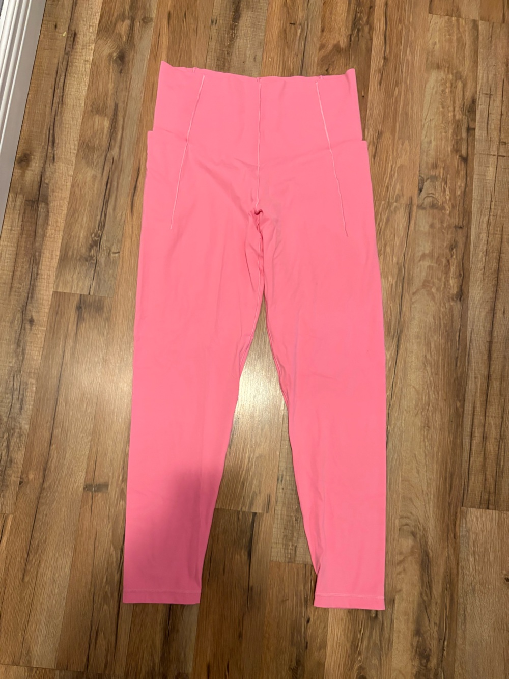 aerie High-Waist Skinny Leg Pink Active Pants